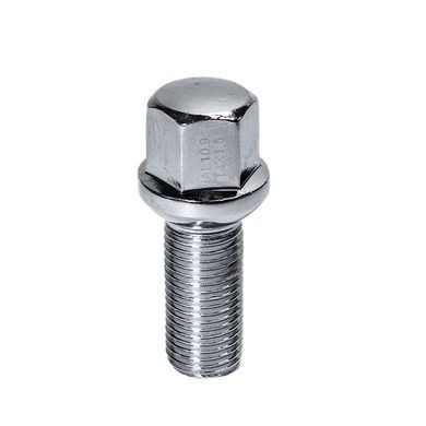 Болт колесный ALFARRO A184120 Cr M14х1,5х30 мм Сфера Хром Ключ 17