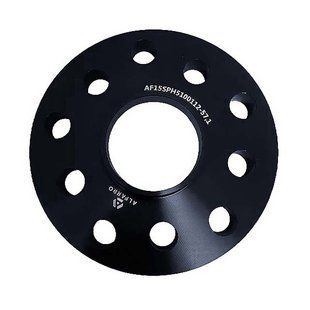 Колесная проставка ALFARRO 1шт 15мм PCD 5x112 DIA 57.1 для Audi, Seat, Skoda, Volkswagen (Кованая)