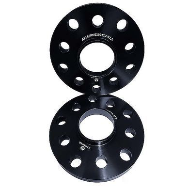 Колесная проставка ALFARRO 1шт 15мм PCD 5x112 DIA 57.1 для Audi, Seat, Skoda, Volkswagen (Кованая)