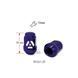 Гайка колісна ALFARRO A801444 PP М12х1, 25х35мм Конус(Matiz, Nissan, Niva, Subaru, Suzuki) закрита Фіолет Хром Ключ19
