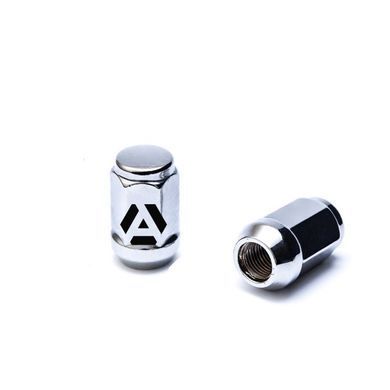 Гайка колісна ALFARRO A801444 М12х1,25х35мм Конус (Matiz, Nissan, Niva, Subaru, Suzuki) Закрита Хром Ключ 19