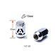 Гайка колесная ALFARRO A801442 Cr 1/2"-20 Хром высота 35 мм Конус с выступом, закрытая., ключ 19мм