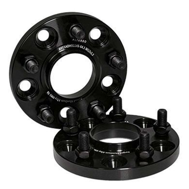 Колесная проставка-адаптер ALFARRO 1 шт. 15мм PCD 5x114.3 DIA 64.1 со шпильками 12x1.5 для Acura, Honda, Land Rover