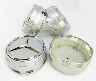 Ковпачок на диски Mercedes AMG (75/70) A0004000900 Срібний