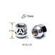 Гайка колесная ALFARRO A400144 M12х1,25х21мм Конус (Matiz, Nissan, Niva, Subaru, Suzuki) Открытая Хром Ключ 19