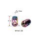 Гайка колісна ALFARRO A801448 SC M14х1,50х35мм Конус Закрита Райдужний Хром Кл19